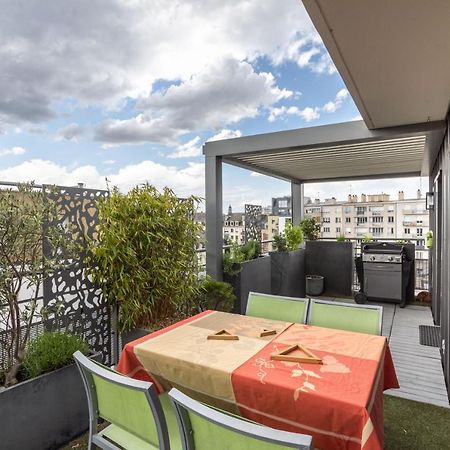 Illanka - Appartement 3 Chambres Avec Parking Et Terrasse Proche Gare Rennes Luaran gambar