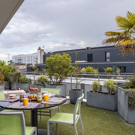 Illanka - Appartement 3 Chambres Avec Parking Et Terrasse Proche Gare Rennes Luaran gambar