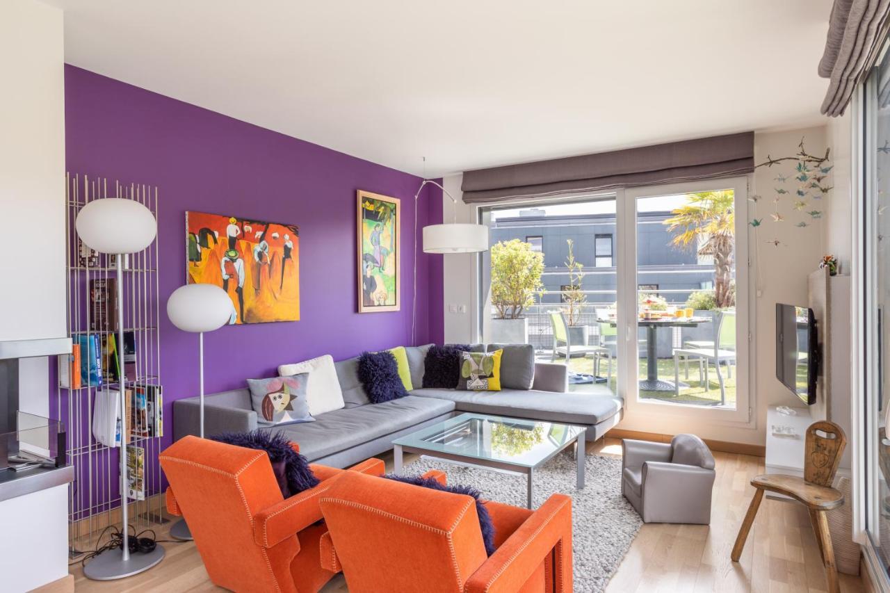 Illanka - Appartement 3 Chambres Avec Parking Et Terrasse Proche Gare Rennes Luaran gambar