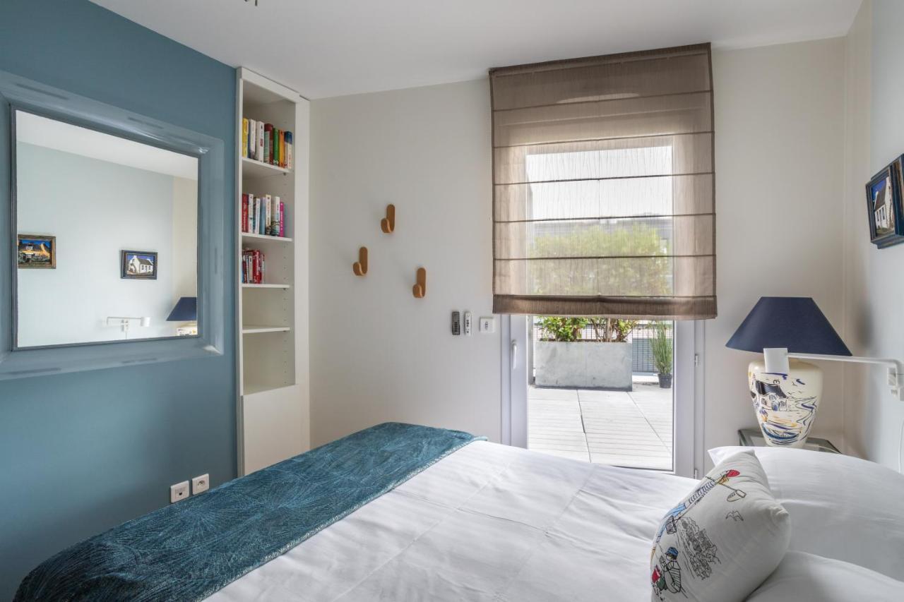 Illanka - Appartement 3 Chambres Avec Parking Et Terrasse Proche Gare Rennes Luaran gambar